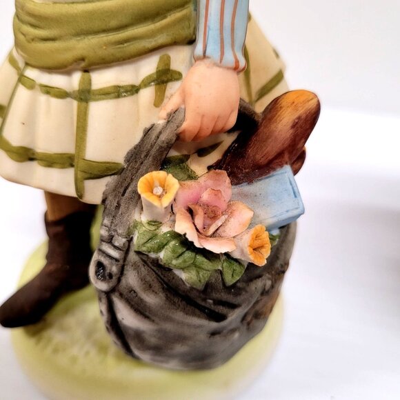 Hollie Hobbie Figurines 1973 Set 2 Vintage World Wide Art Inc Japan HHF-6 HHF-4 - Picture 7 of 10